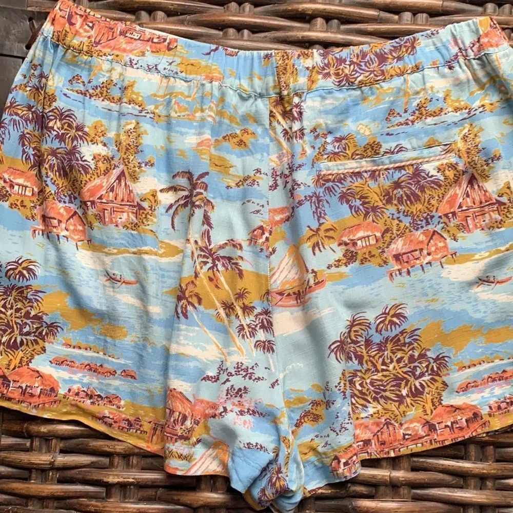 Faherty Print Women's Shorts
